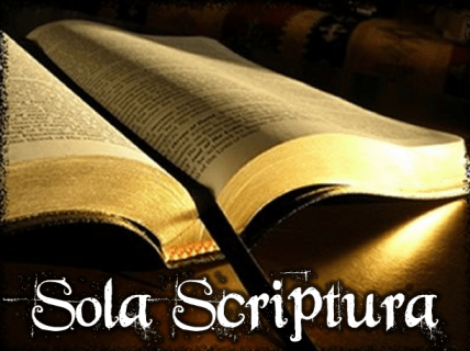sola scriptura