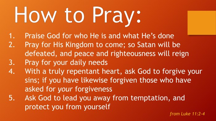 How to Pray