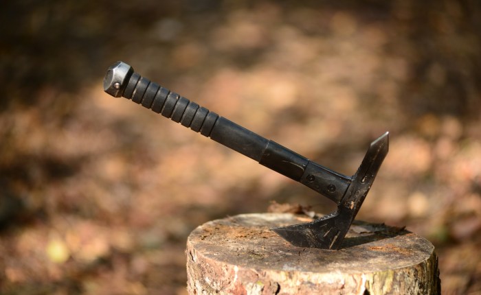 Baxter and his&nbsp;tomahawk